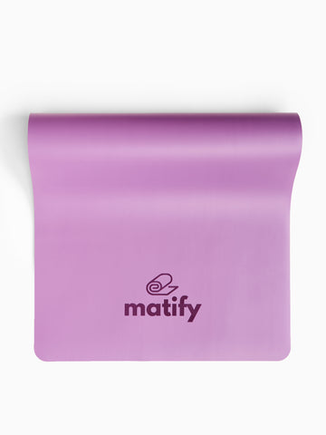 Buy Boldfit Unisex Yoga Mat With Cover Bag - 6 mm, Green Pink